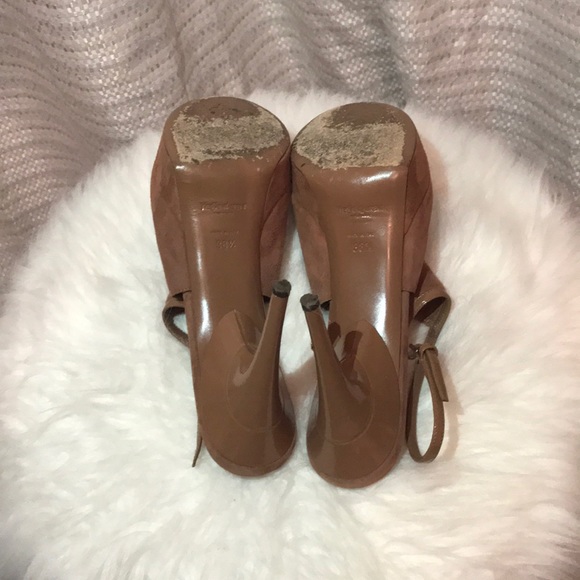 Authentic YSL suede heels - Picture 4 of 5